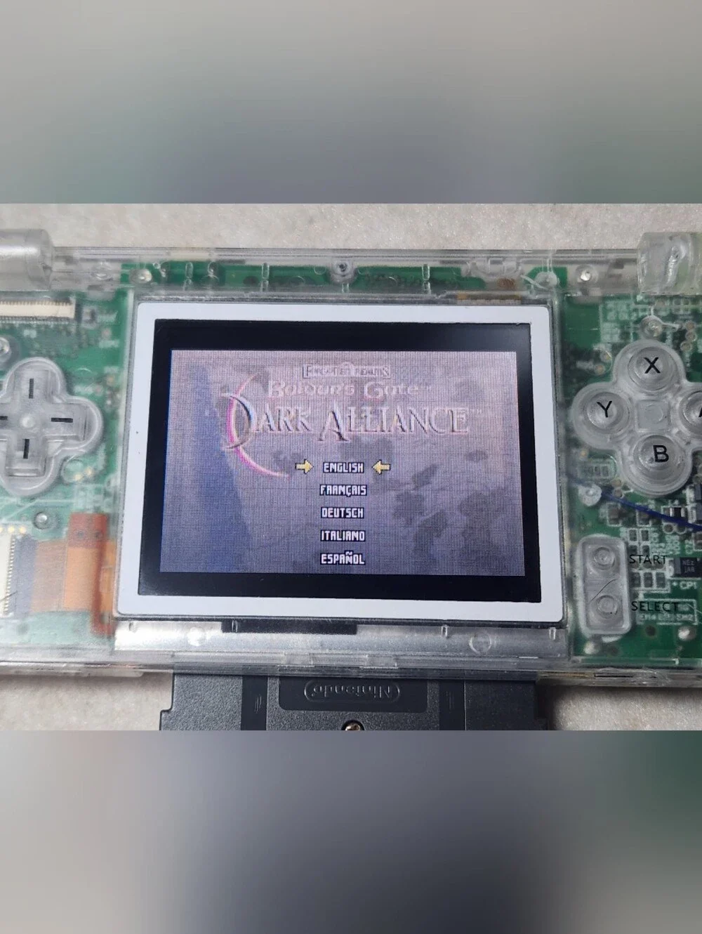 Baldur's Gate Dark Alliance for Nintendo Gameboy Advance GBA